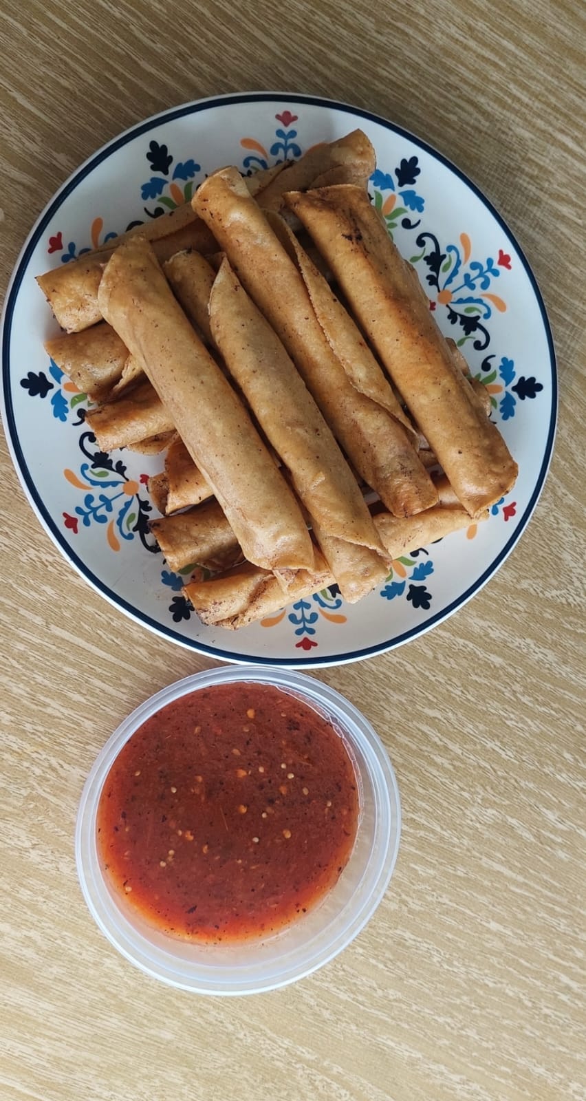 Tacos Dorados de Pollo 10 Piezas