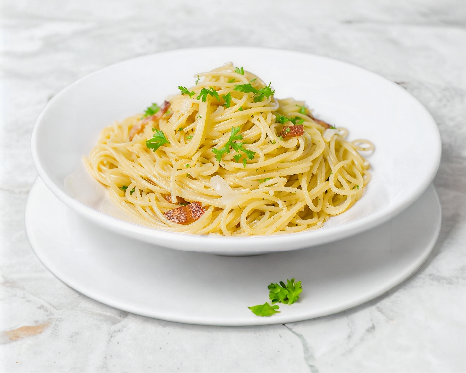 Espaguetti a la Mantequilla