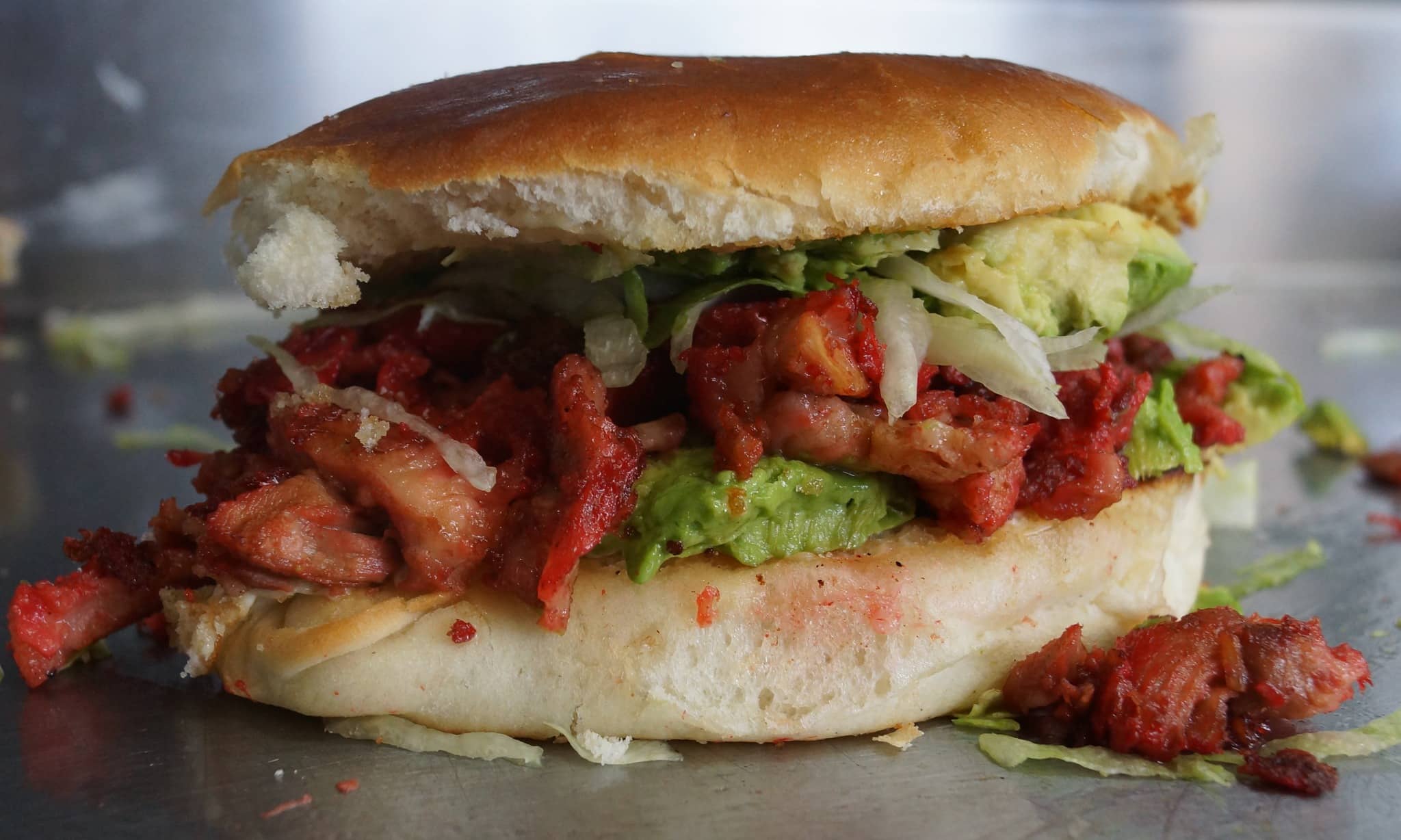 Lonche de Colita de Pavo