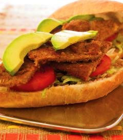 Torta de Milanesa de Pollo.