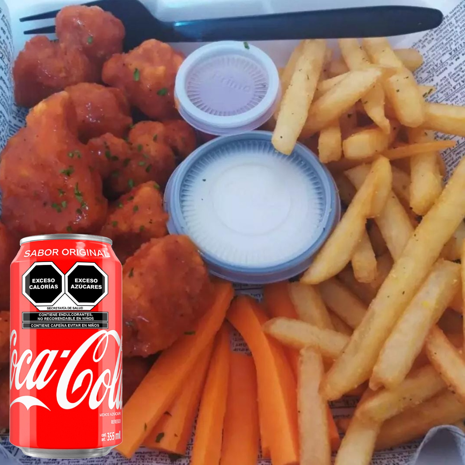 Combo-Coca Cola Boneless + Coca 400ml