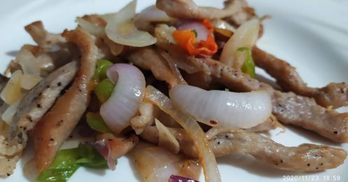 Media de Fajitas de Puerco
