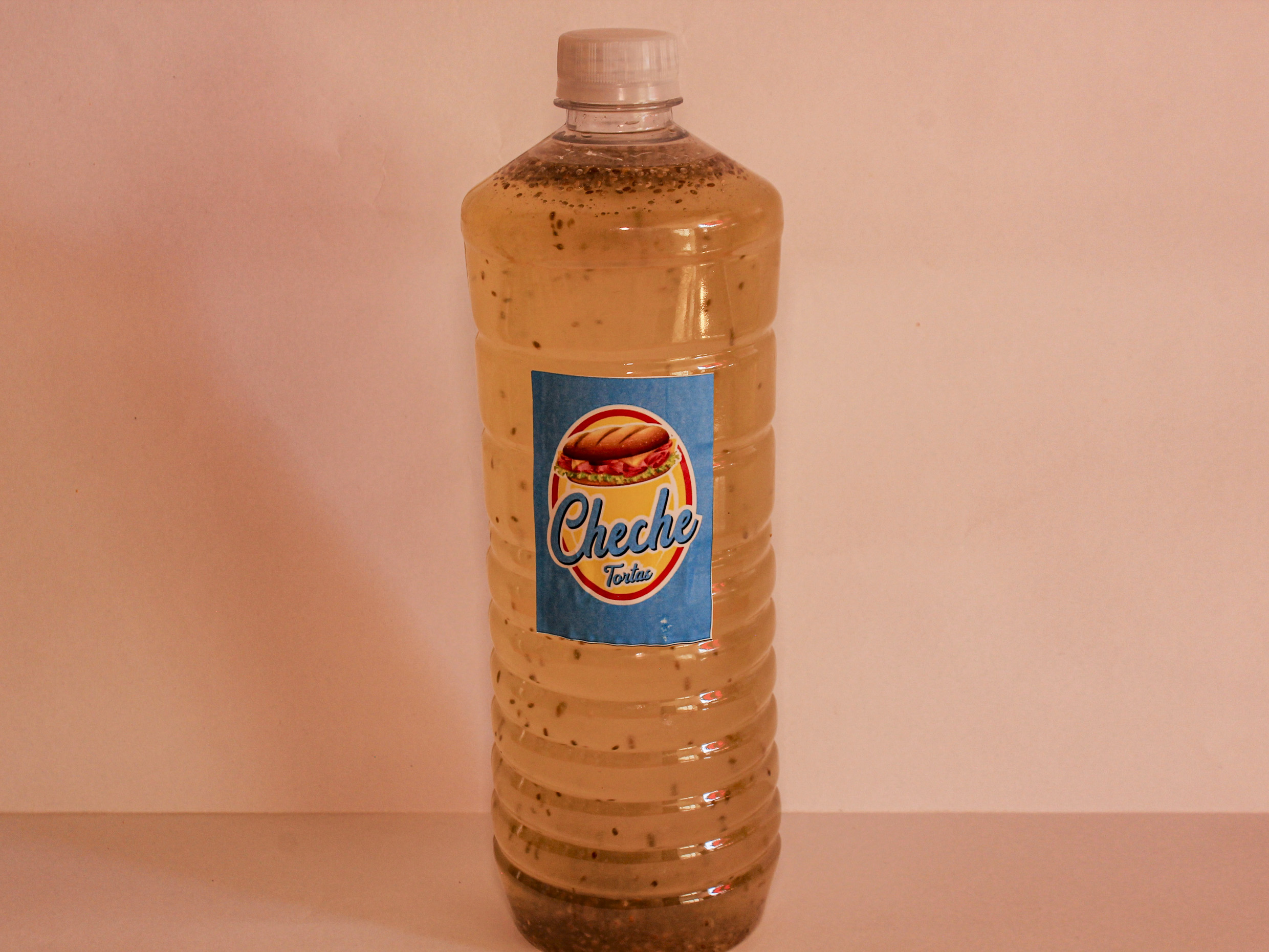 Agua Fresca 1 L limón con chia