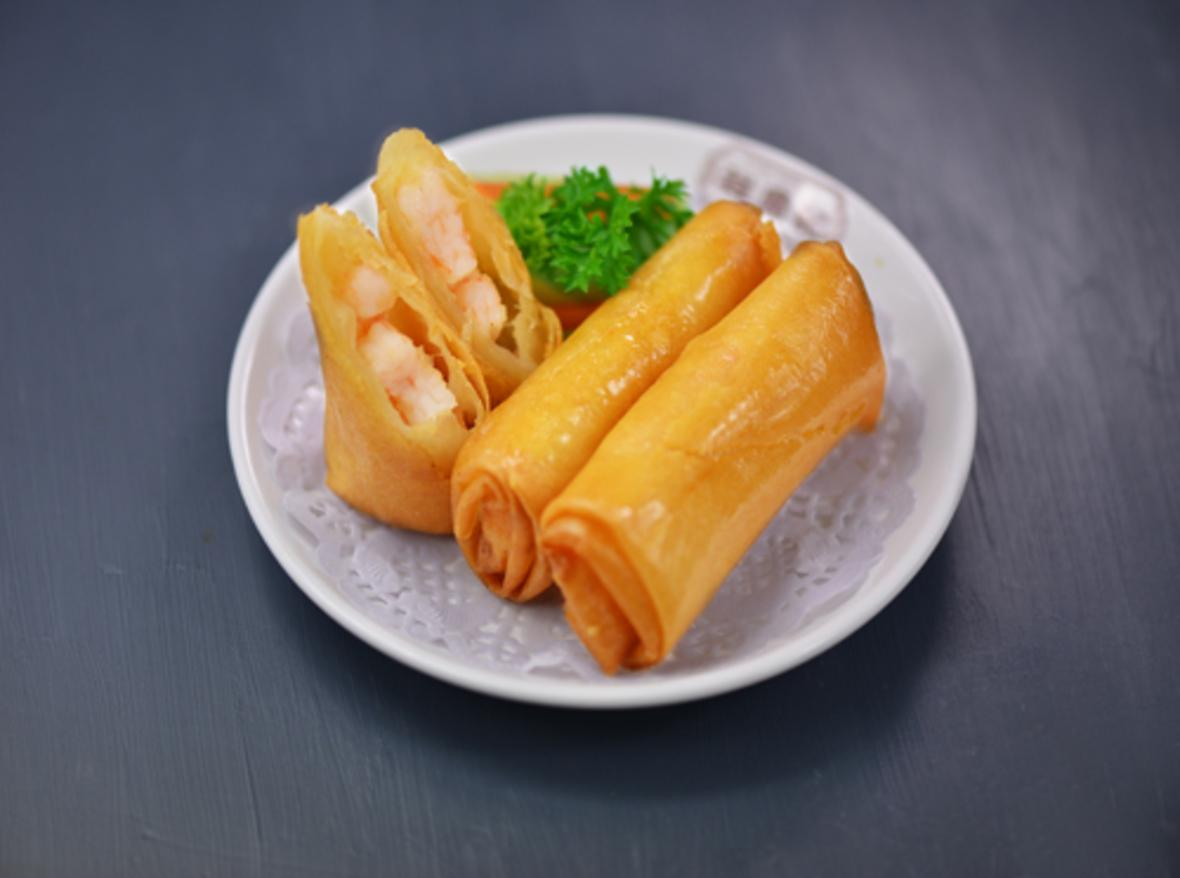 Rollito de Camarón con Queso y Surimi 3 pzas