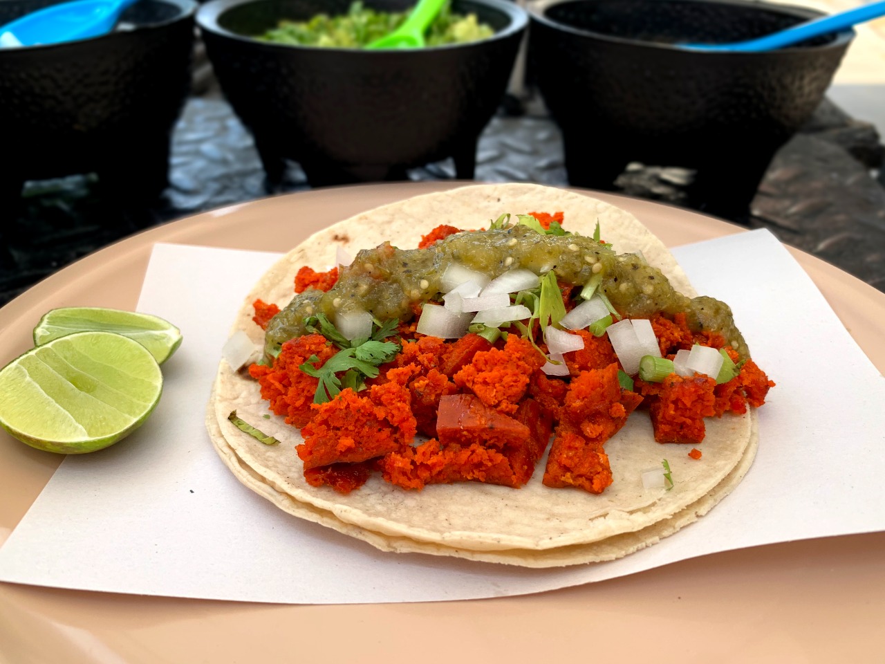 Taco de Chorizo