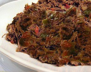Machaca con verdura