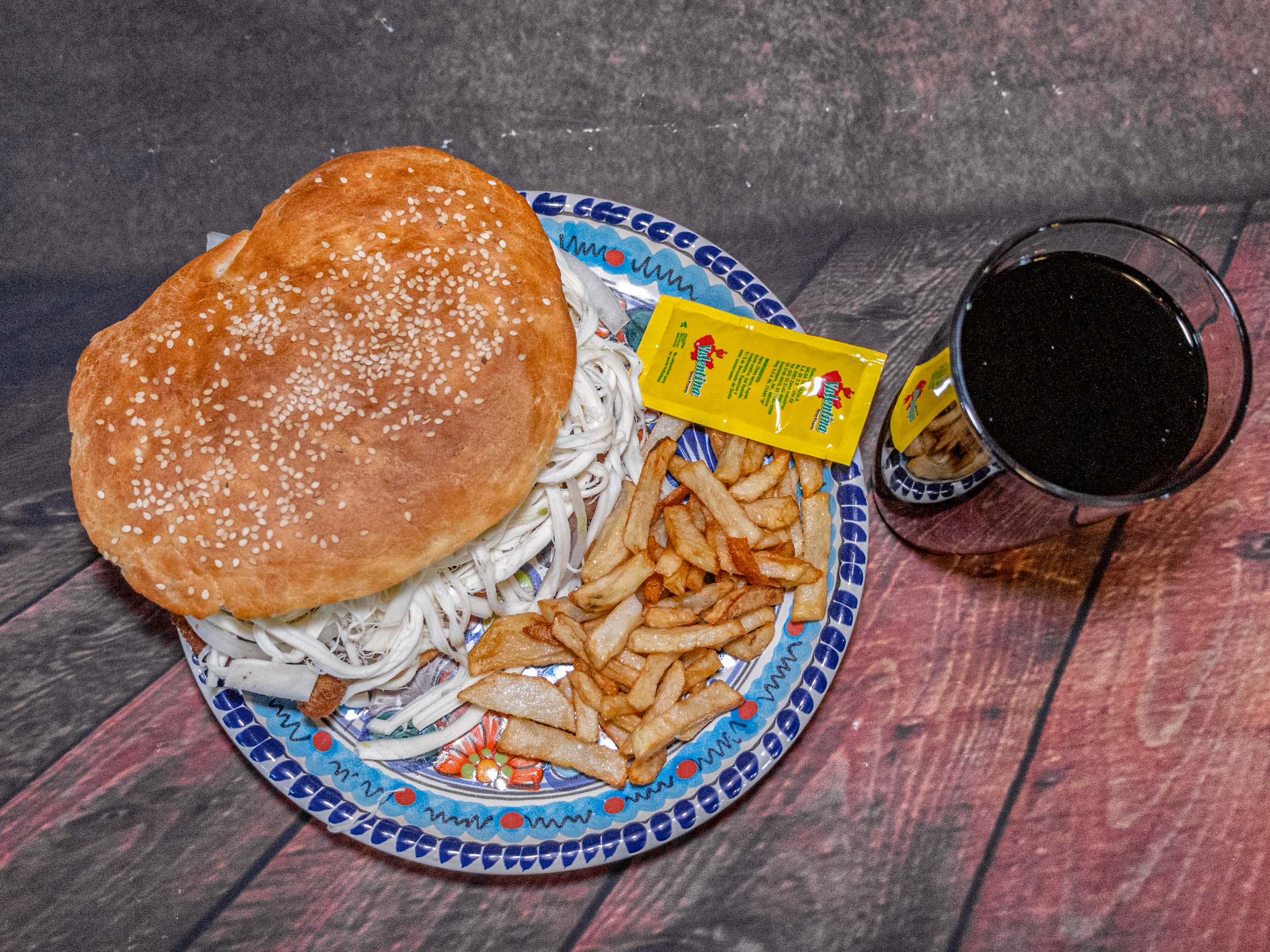 Combo-Coca-Cola + Cemita de Pollo