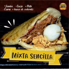 Combo Arepa Mixta + Gaseosa