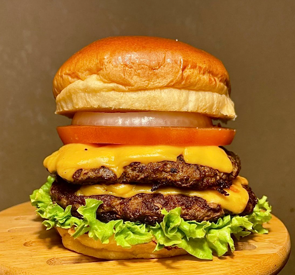 Double Classic Burger + Papas