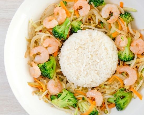 Chopsuey - Teppanyaki con doble Camarón.