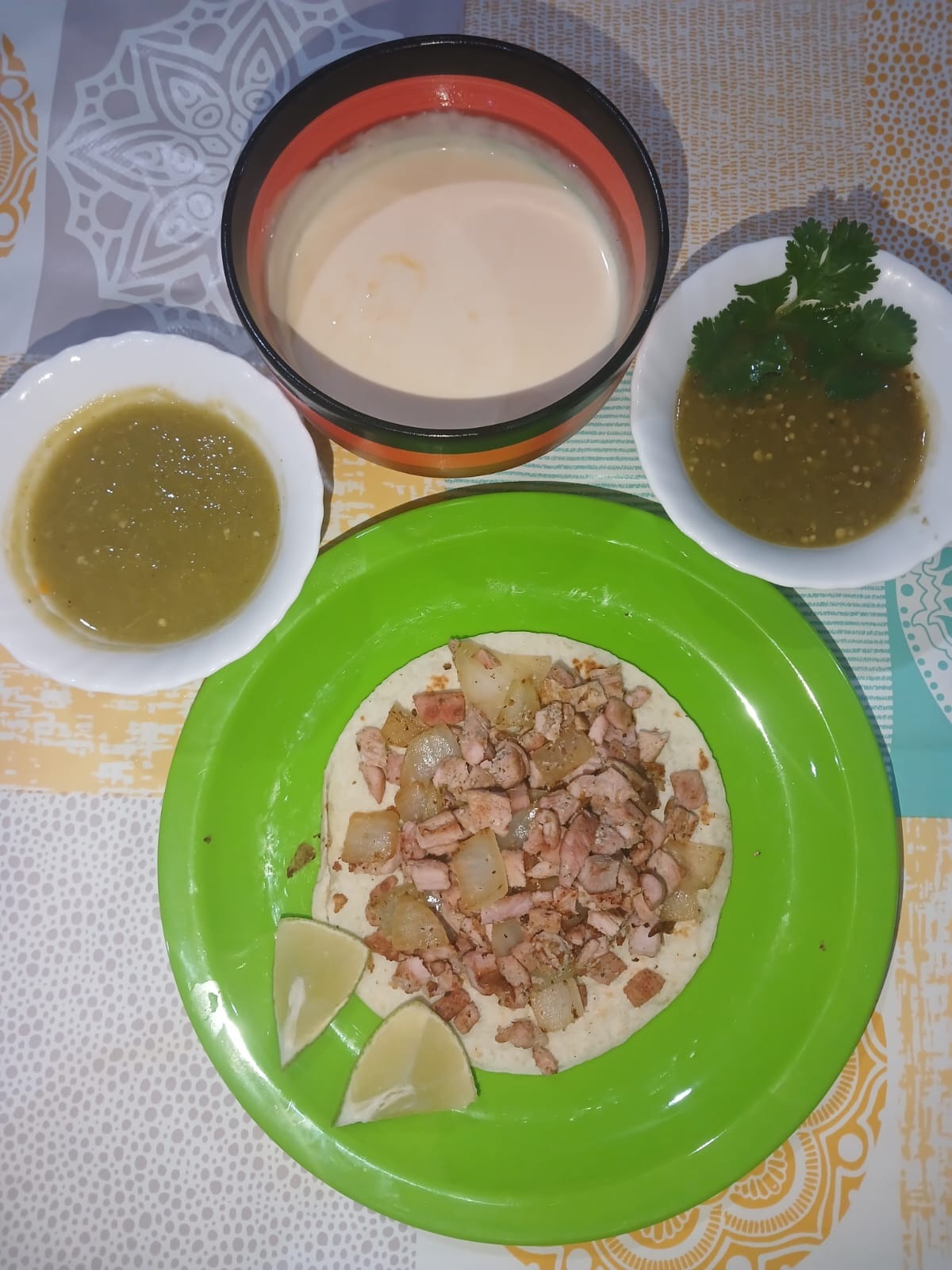 Taco Harina de Asada
