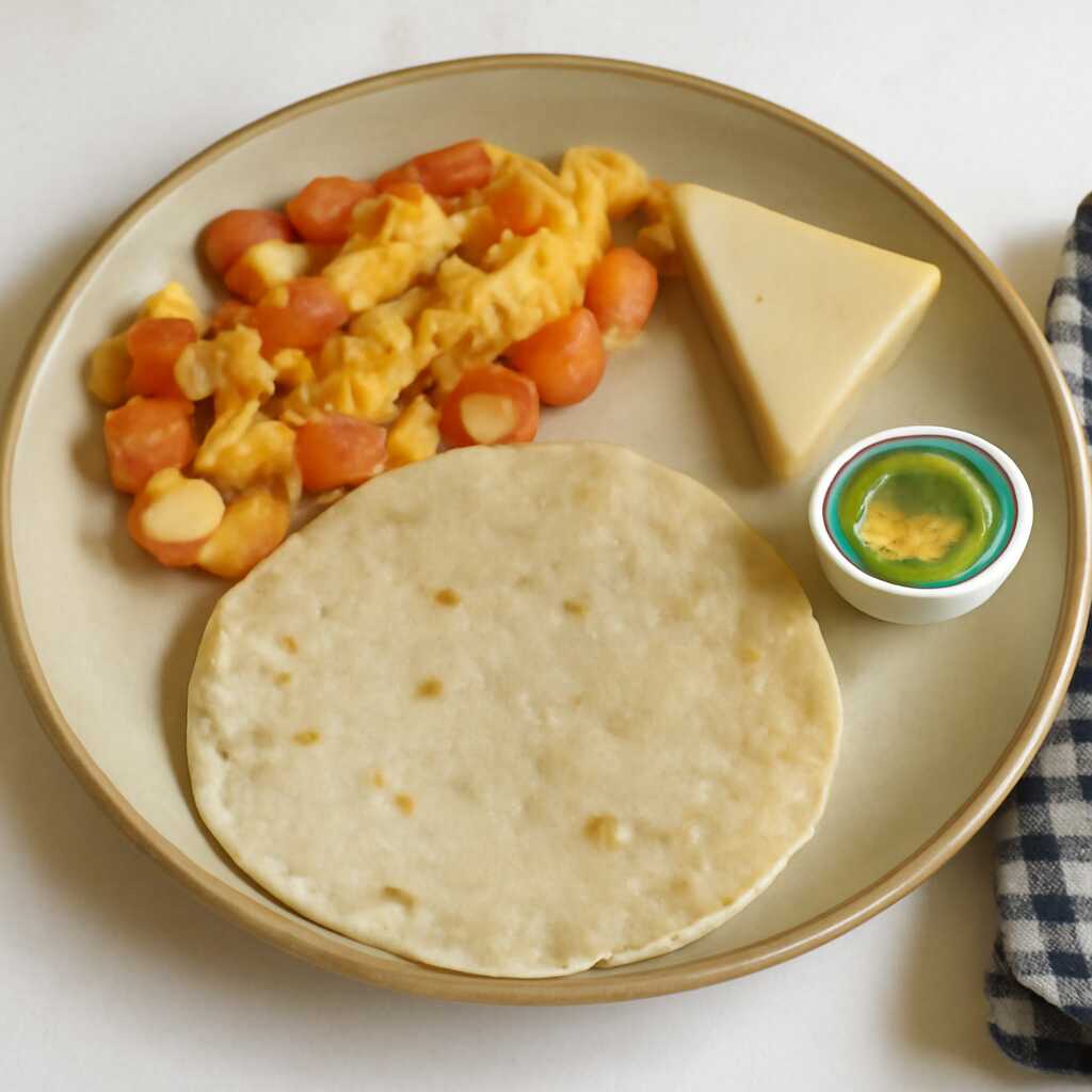 Huevos con Salchicha