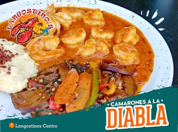 Camarones a la Diabla