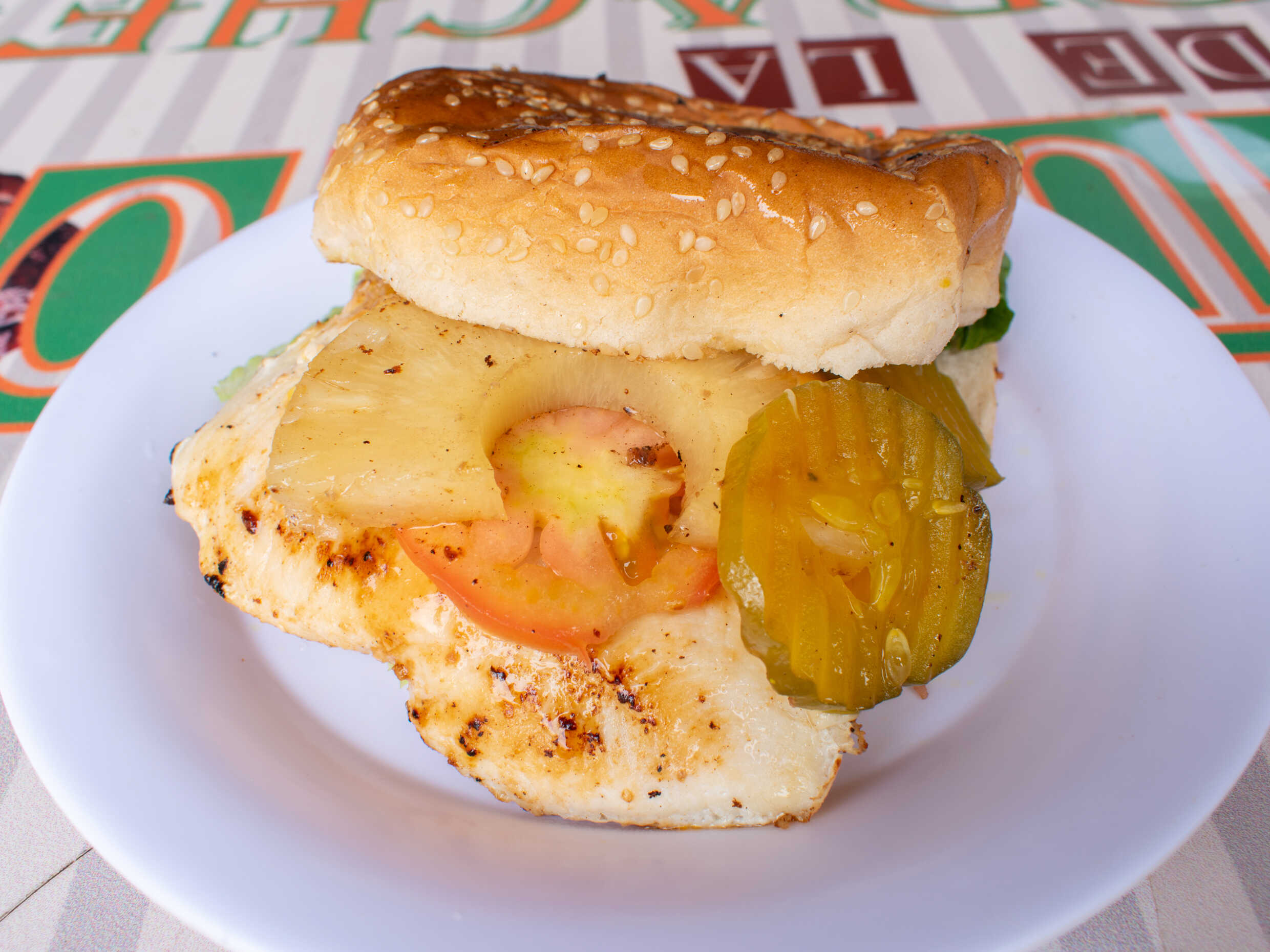 Hamburguesa de Pollo