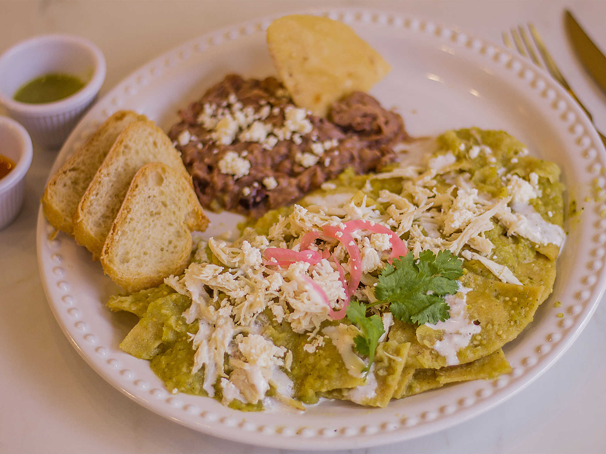 Chilaquiles Verdes o Rojos