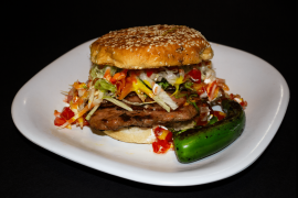 Hamburguesa Hawaiana