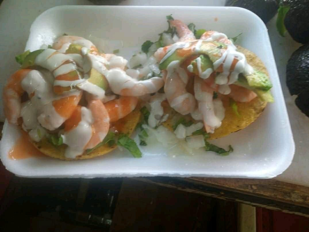 TOSTADAS DE CAMARON