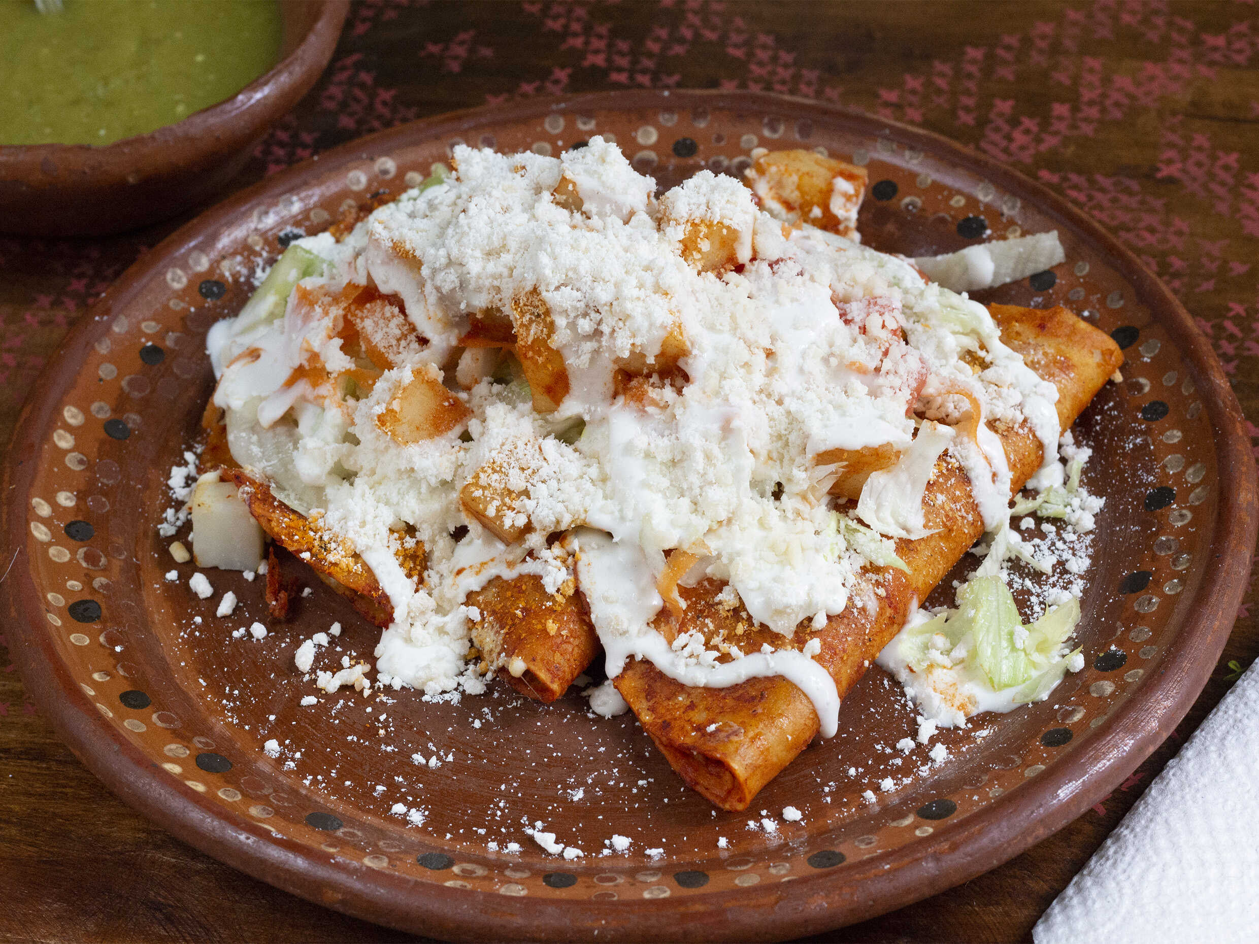 Enchiladas Rojas