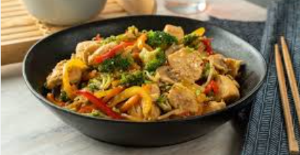 Chop suey pollo
