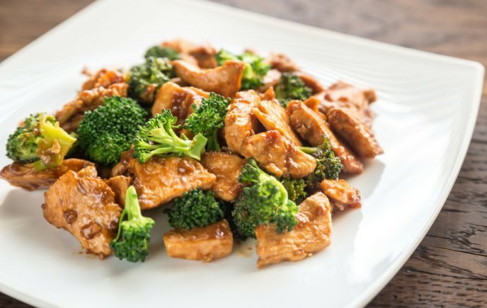 Pollo con brocoli