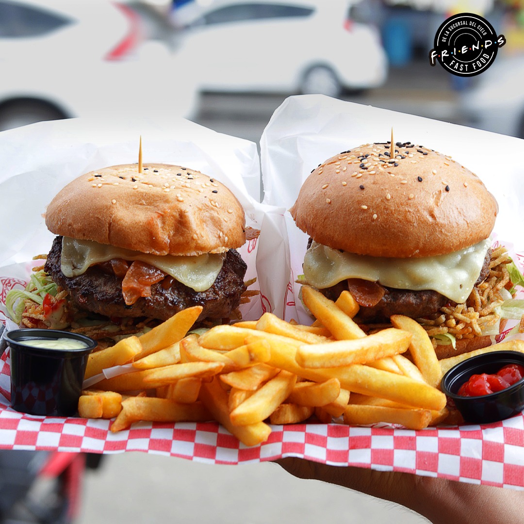 Combo-2 Hamburguesas Contigo+2Papas+2Gaseosa Mini