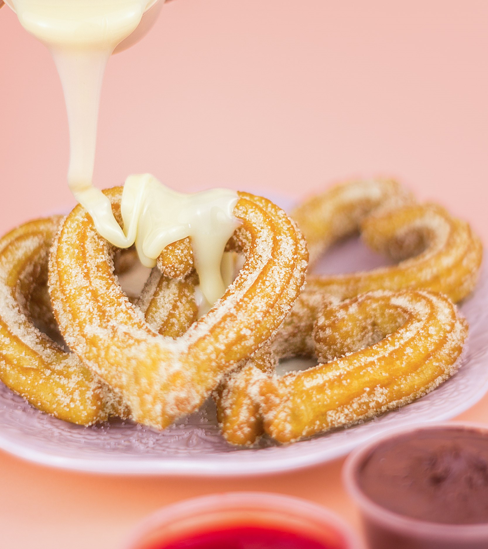 Churro Corazones Chorreados