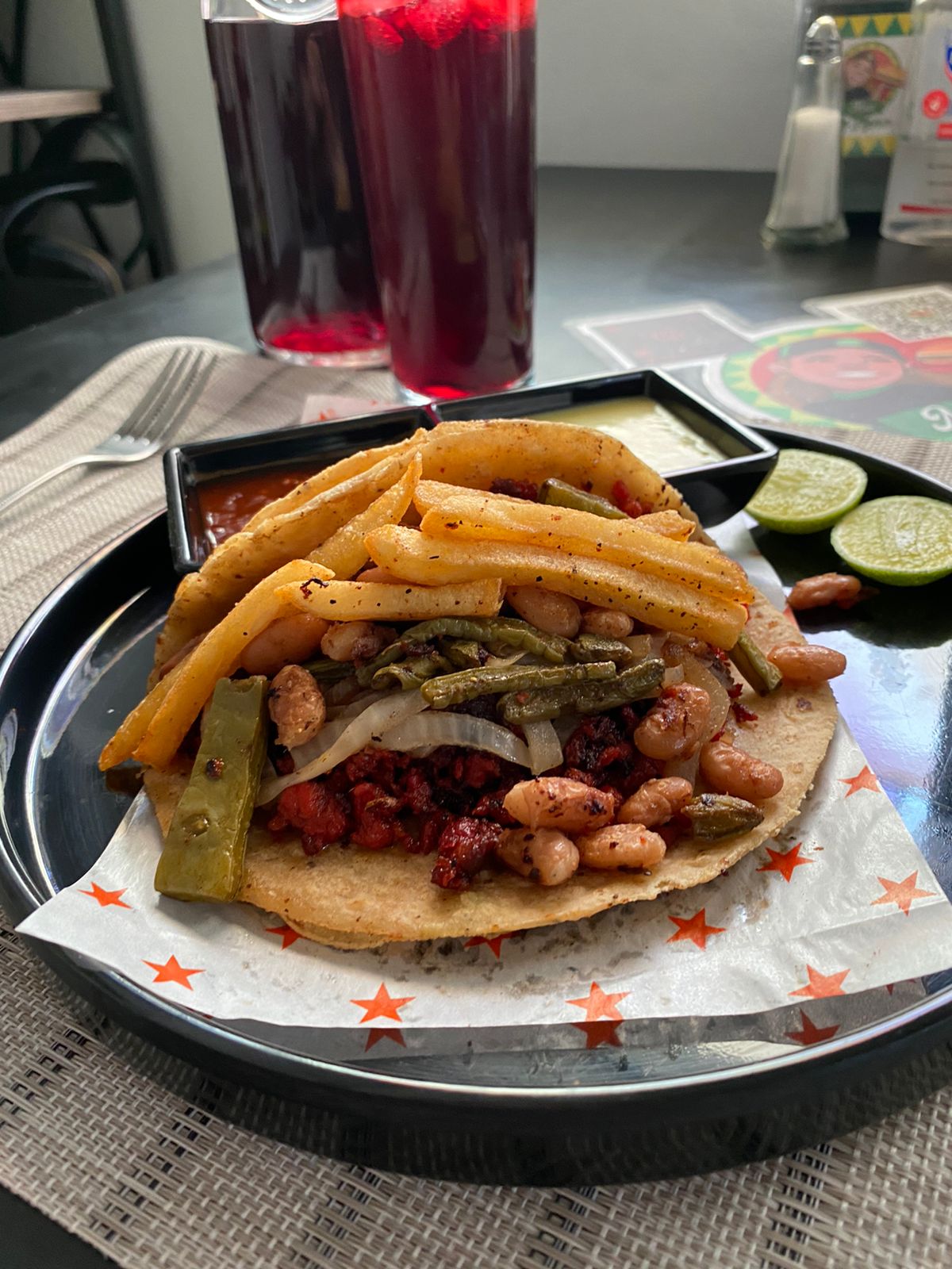 Taco de Chorizo 1 pza