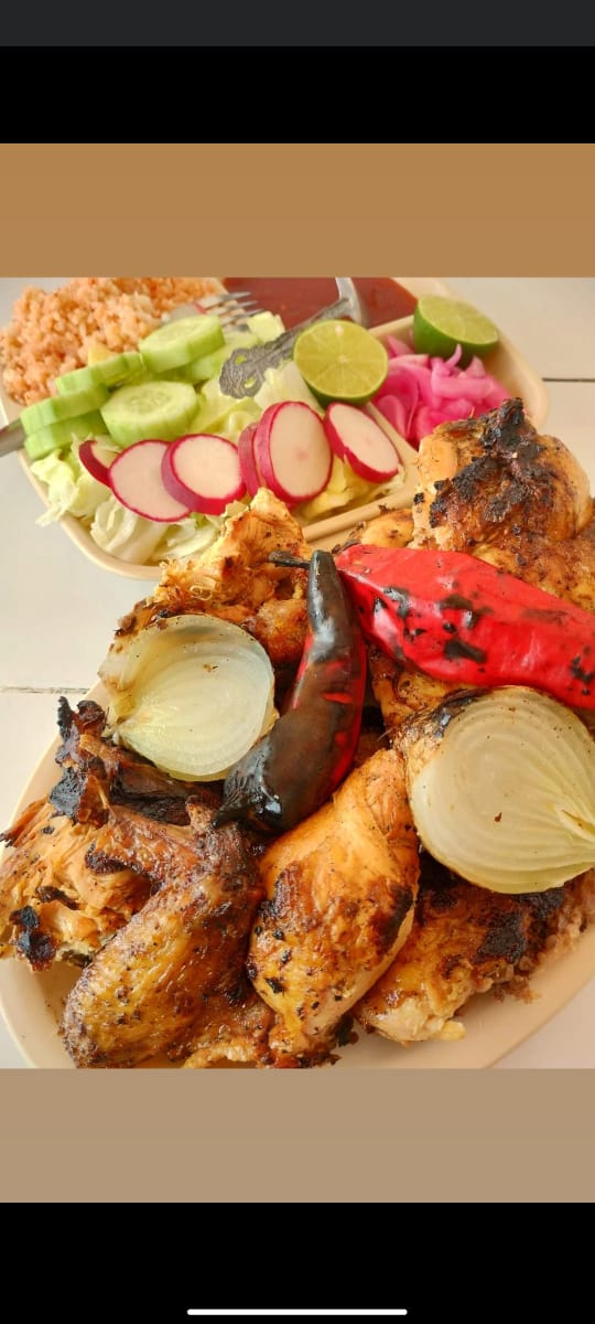 1/2  Pollo Asado