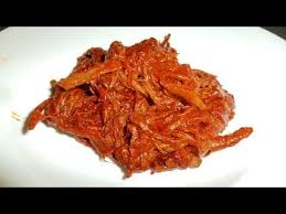 Deshebrada en Rojo