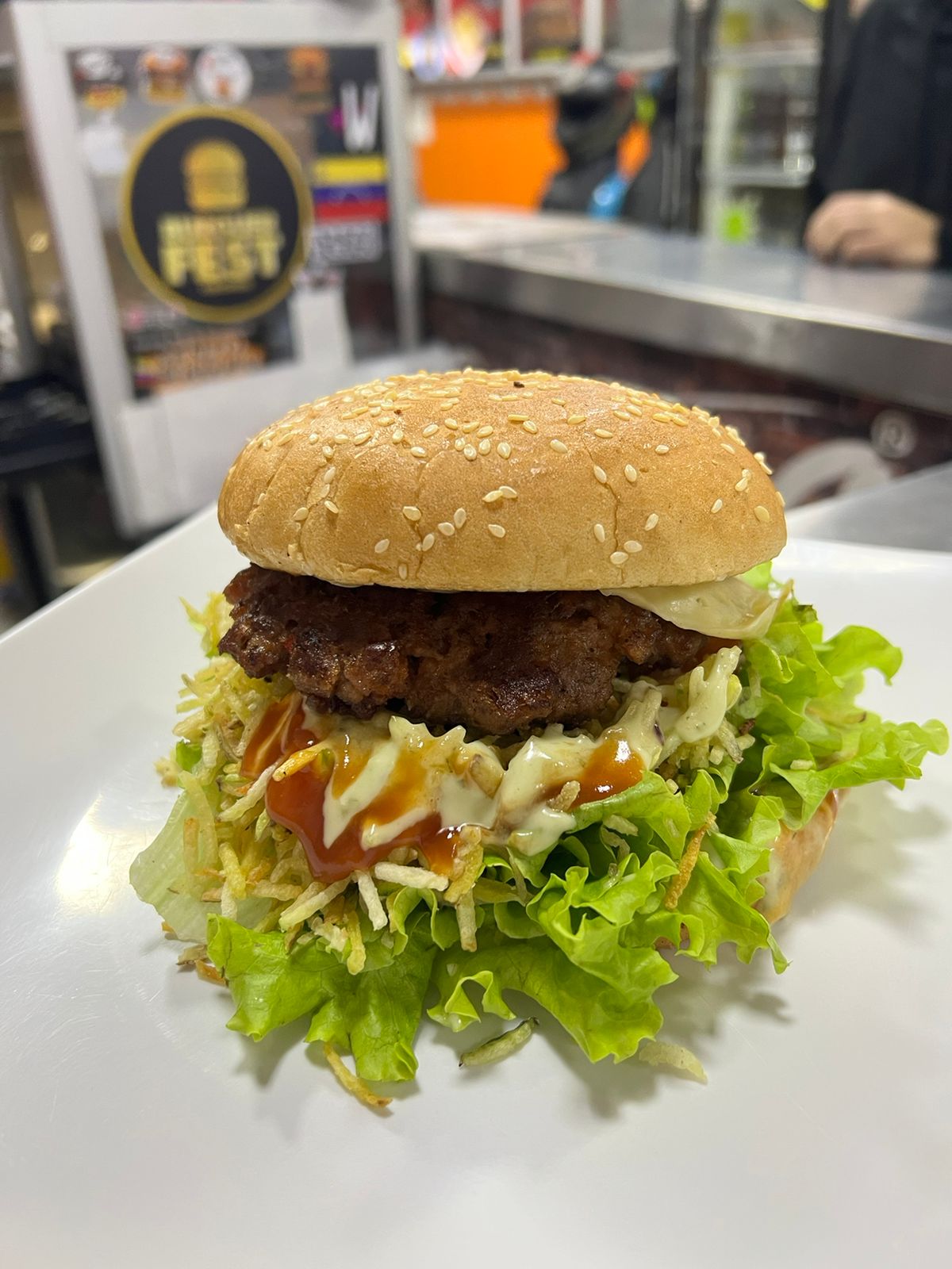 Combo Burger Classic De Pollo