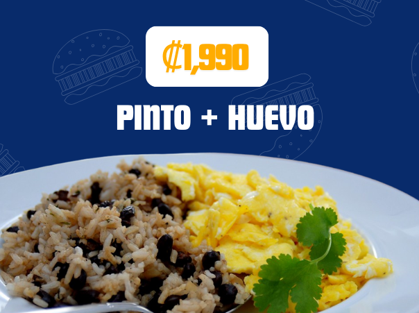 Gallo Pinto + Huevo