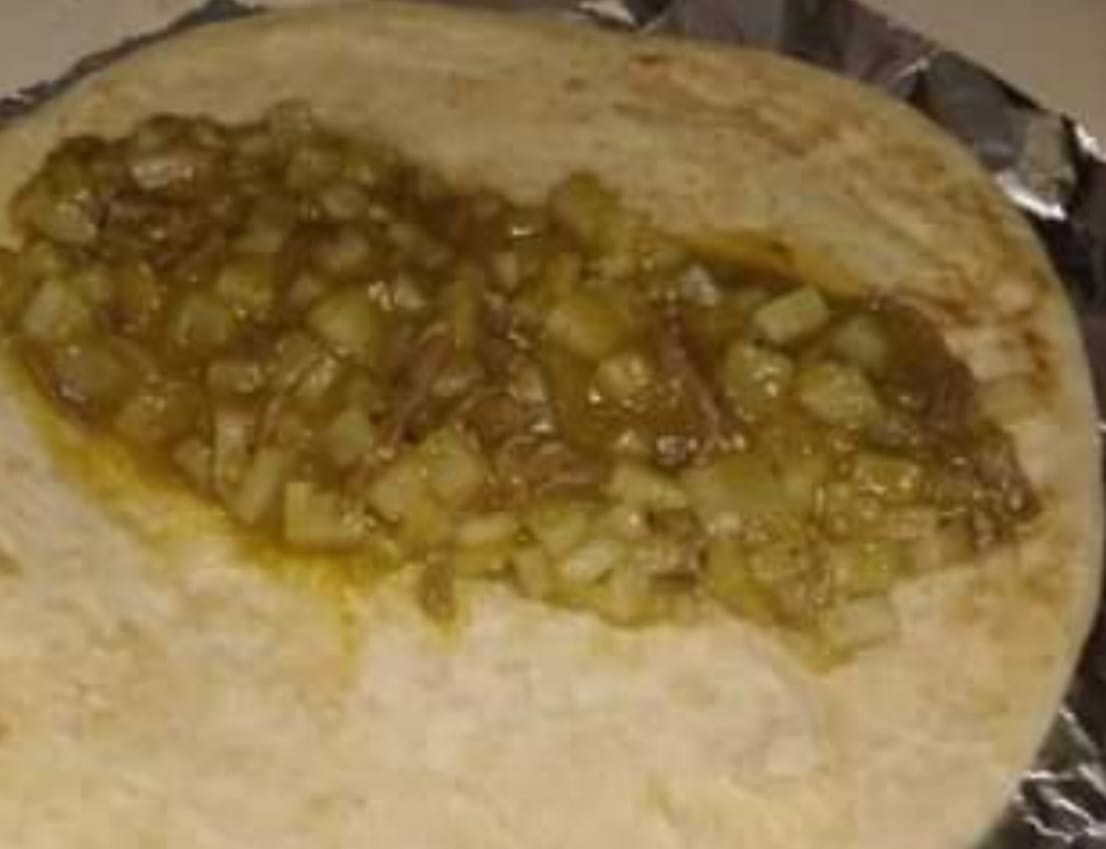 Platillo Deshebrada en Verde