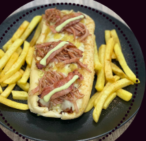 Hot Dog Italohawaiano
