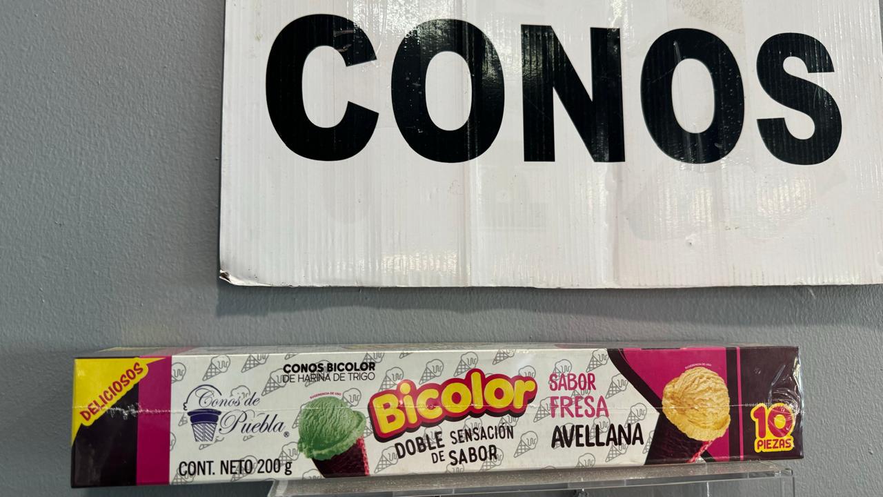 Paquete con 10 Conos de Bicolor