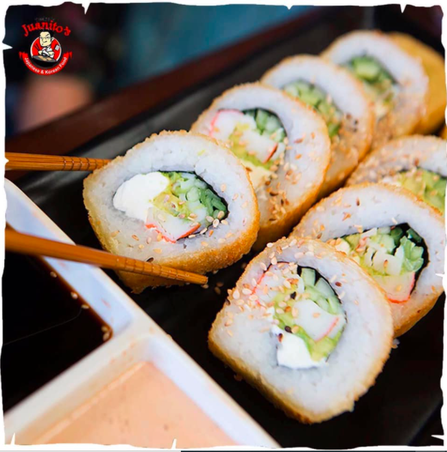 Sushi California Empanizado de Camarón