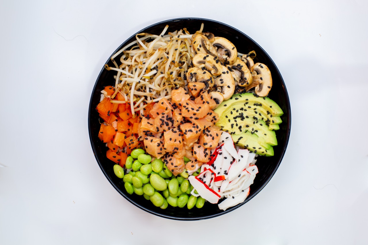 Poke de Filete de Salmón