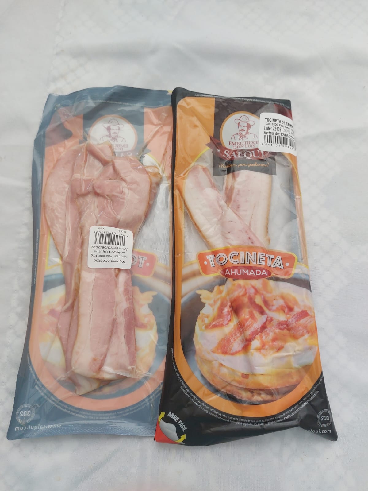 Tocineta de Cerdo Baja en Grasa 125 G