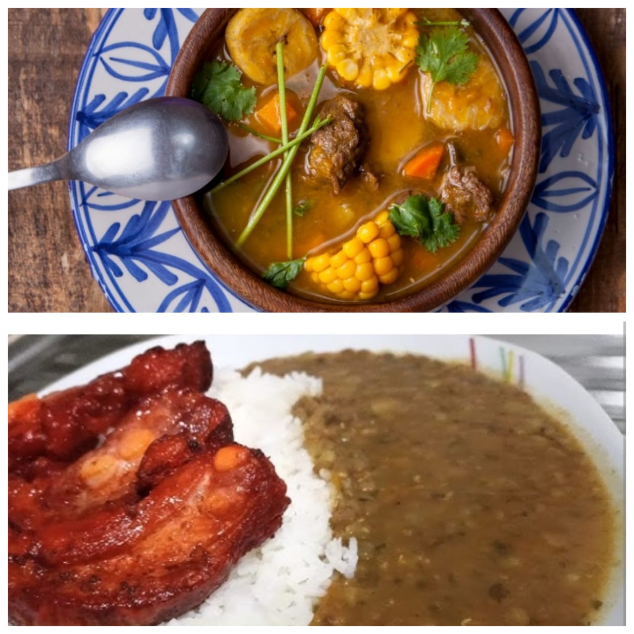Sancocho de Res más Costilla Ahumada