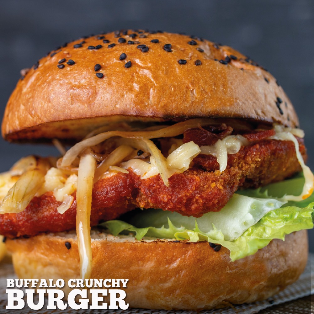 BUFFALO CRUNCHY BURGER