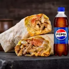 2 Shawarma Especiales más Pepsi 355 ml