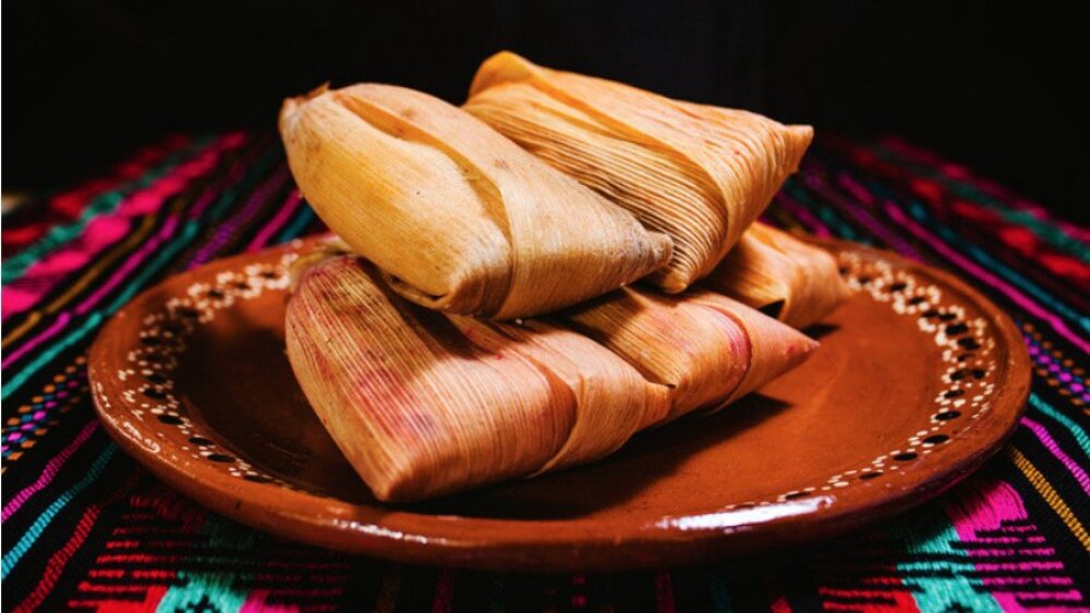 Tamal Dulce de Piña