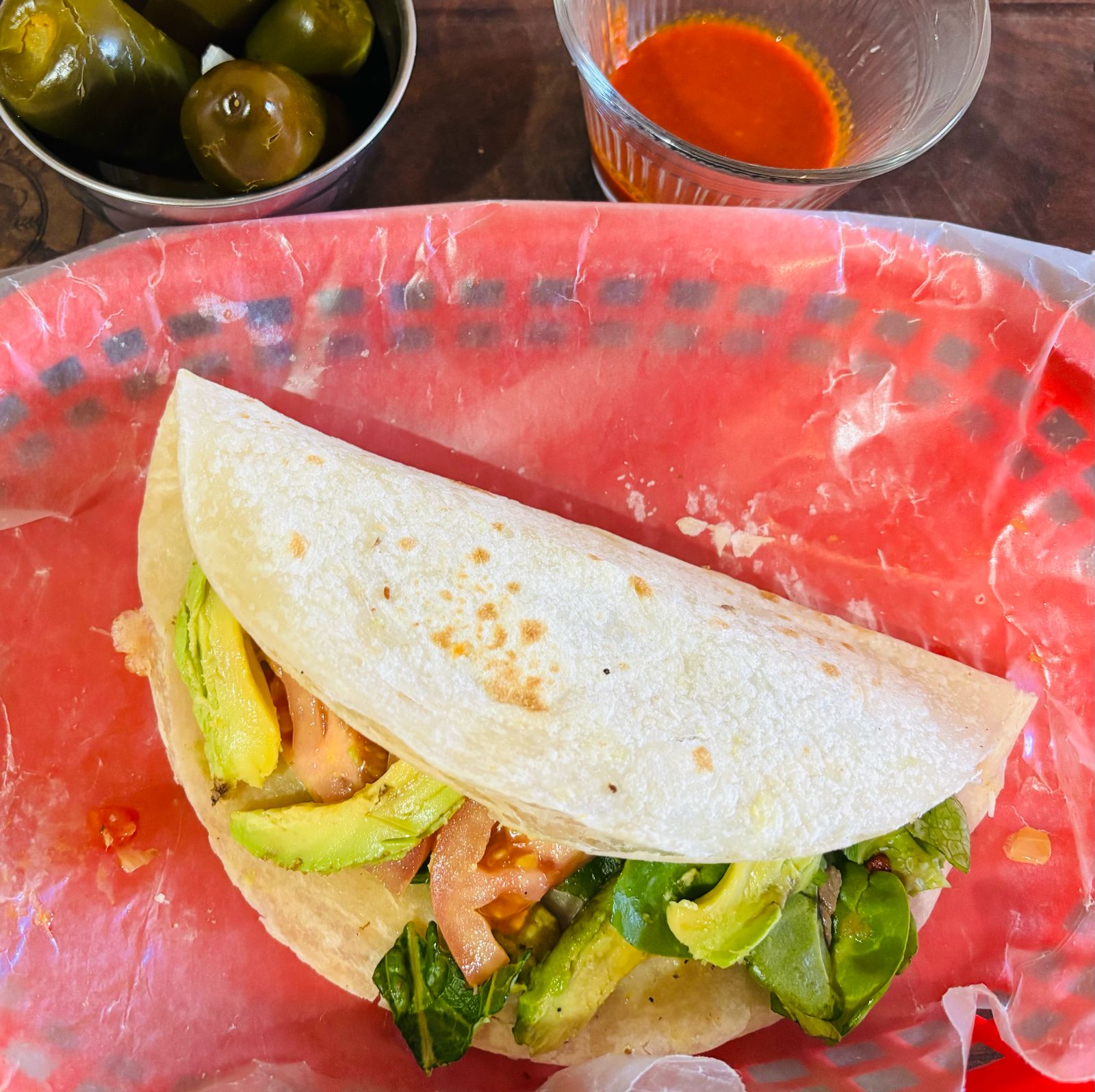Quesadilla Sencilla con Verduras