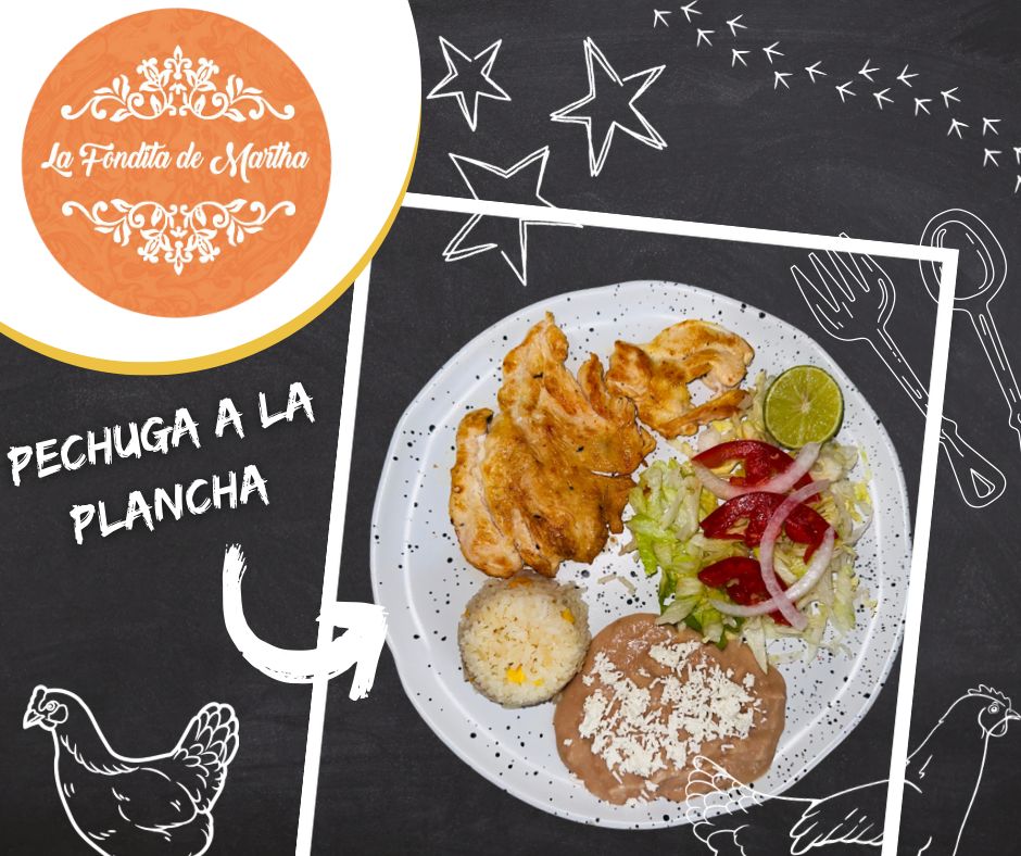 Pechuga de pollo a la plancha