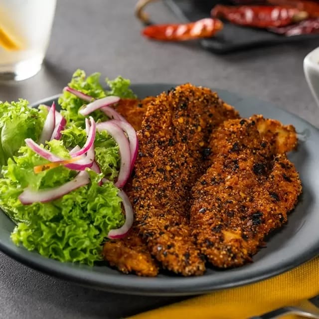 Milanesa con Amaranto