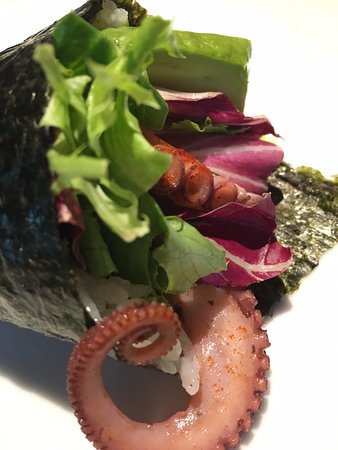 Temaki de Pulpo