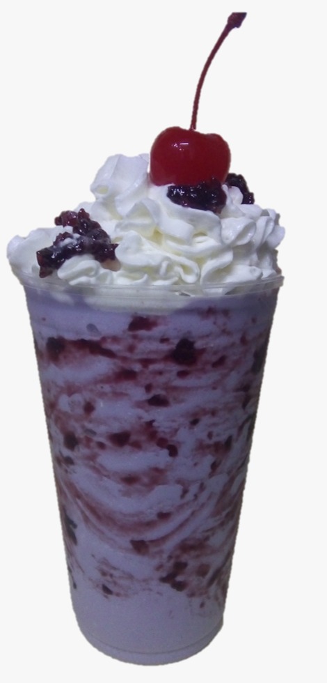 Frappé Premium de Zarzamora con Queso