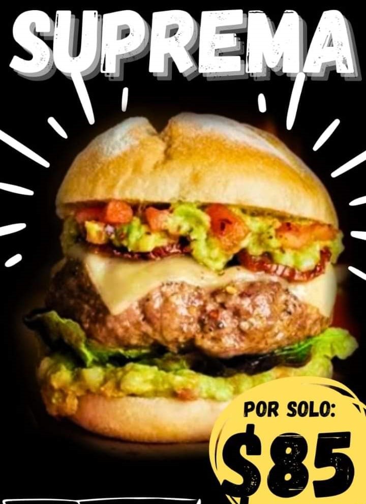 Hamburguesa Súper + Papas