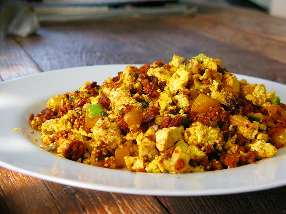 Huevos con Chorizo