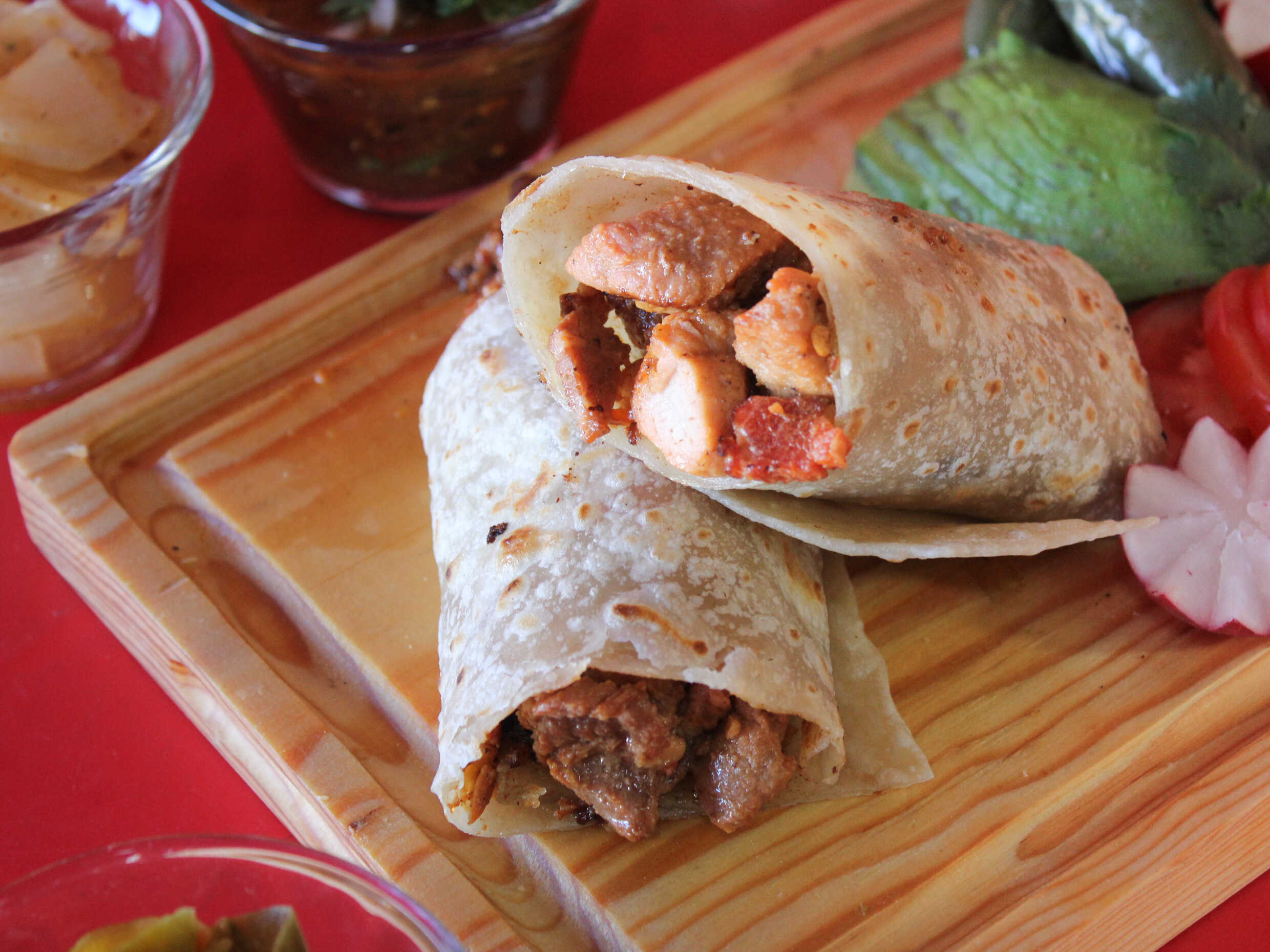 Burrito Especial de Harina de Discada