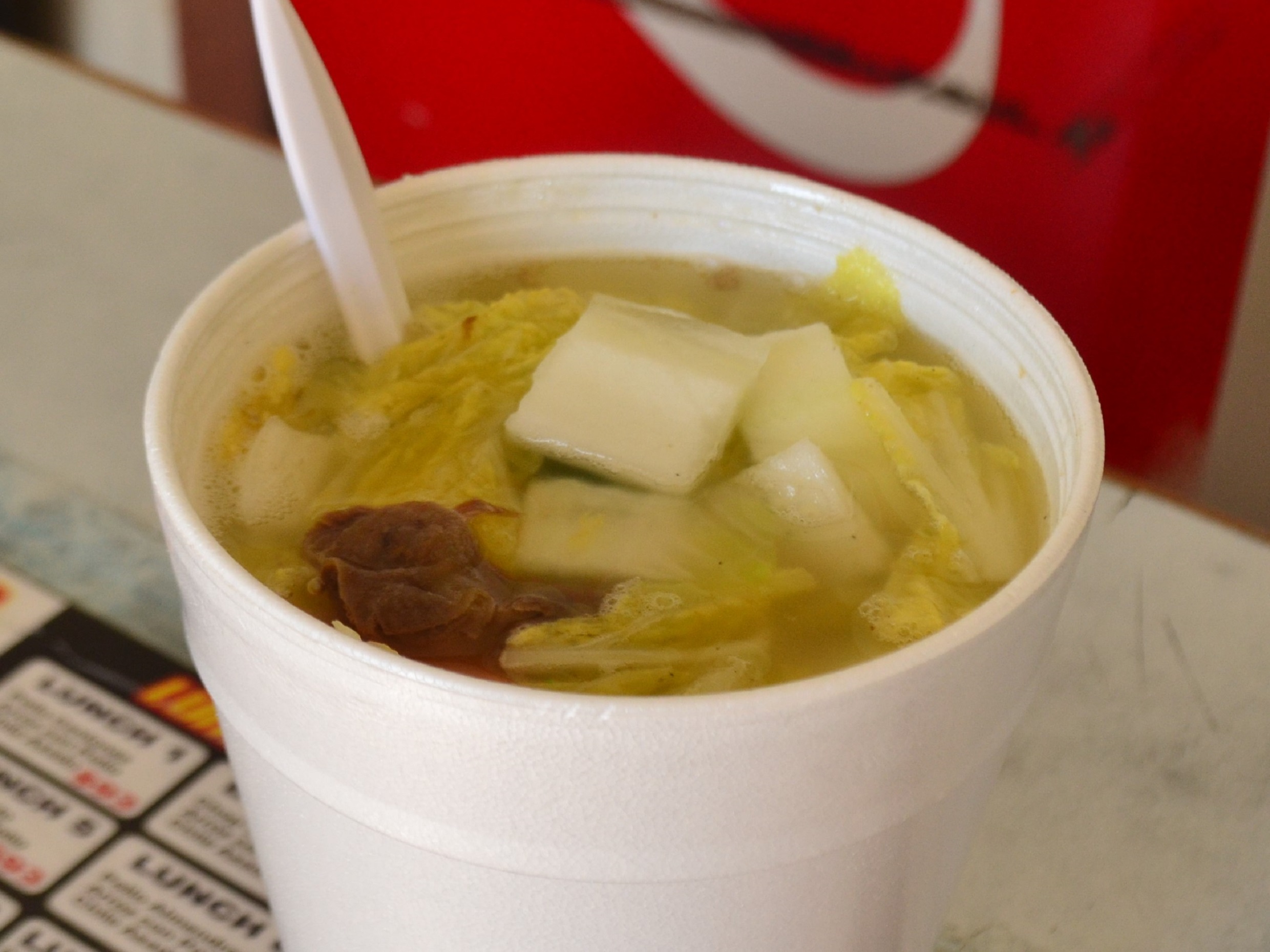 Caldo Mollejas con Napa